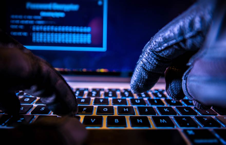 Risiko durch Hackerangriffe